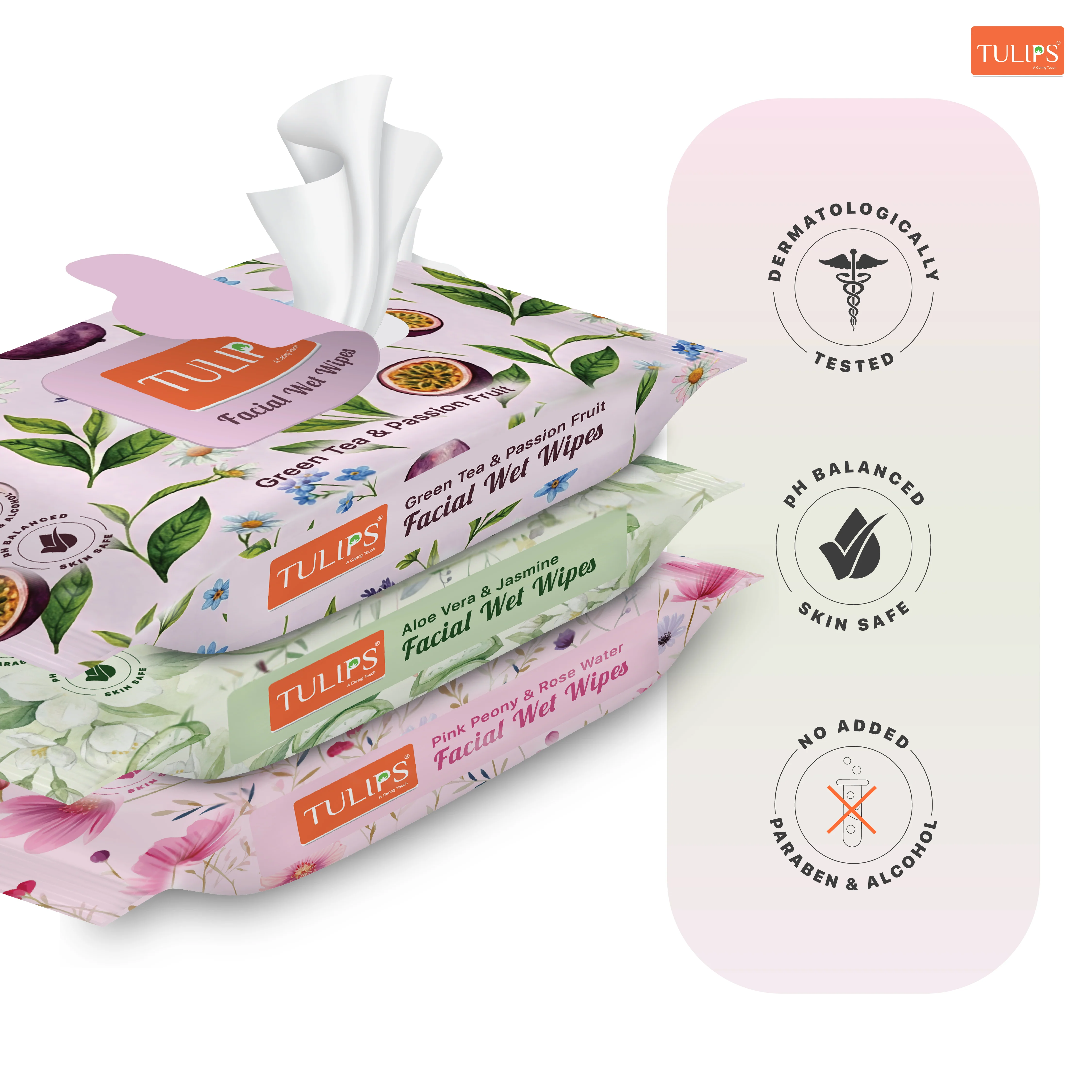 Aloe Vera & Jasmine (25 Wipes) - Image 7
