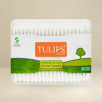 Eco Friendly Cotton Buds/ Swabs (100 Sticks in a Box) - Image 4