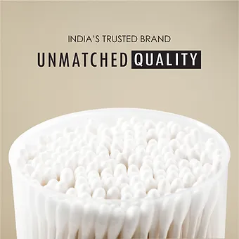 Eco Friendly Cotton Buds/ Swabs (200 Sticks in a Jar) - Image 3