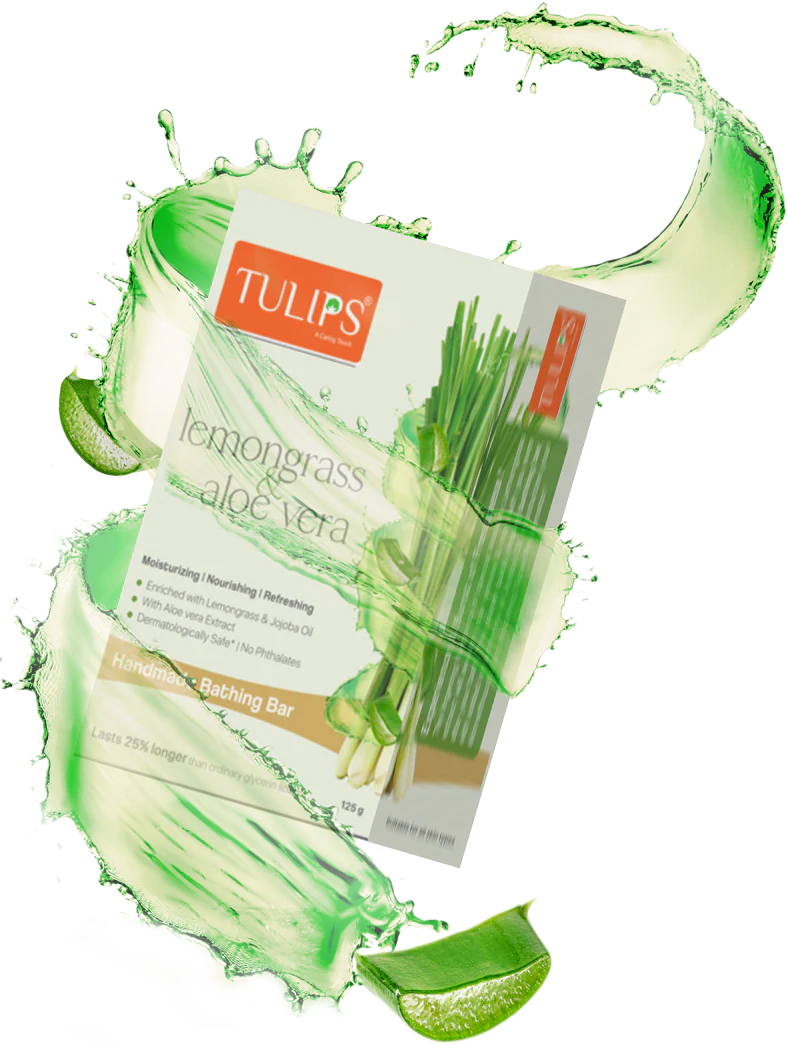 Lemongrass & Aloe Vera (125g) - Handmade Bathing Bar - Image 7
