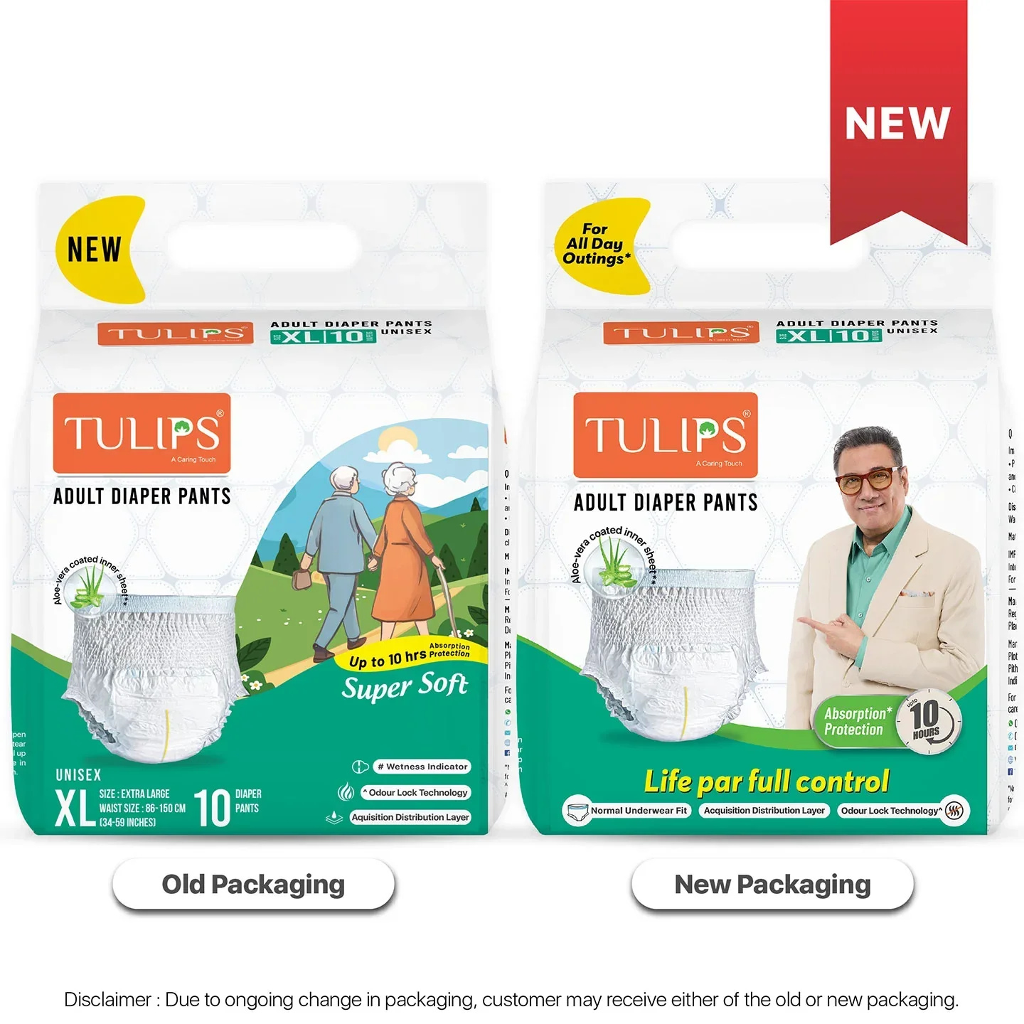 Tulips Adult Diaper Pants - Size XL - Maximum Comfort & Leak Protection - Image 3